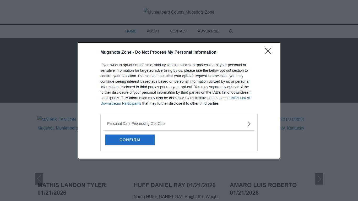Muhlenberg County Mugshots Zone